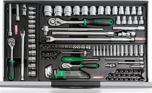 Tủ đồ nghề 2 tầng 10 ngăn 333 chi tiết  GCAZ0034 / GCAJ0040