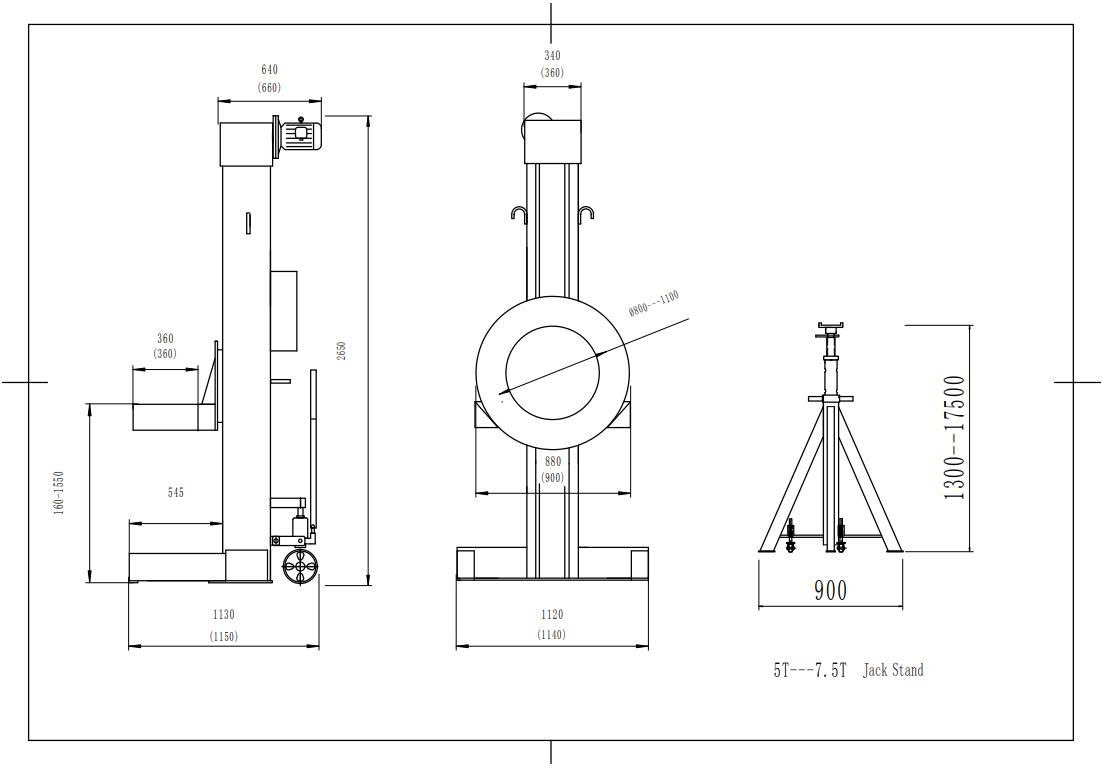 Cầu Nâng 4 Trụ Di Động 7.5 tấn VIMET MCL30404
