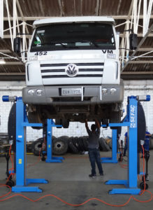 Cầu nâng 4 trụ độc lập Sefac PMX412065