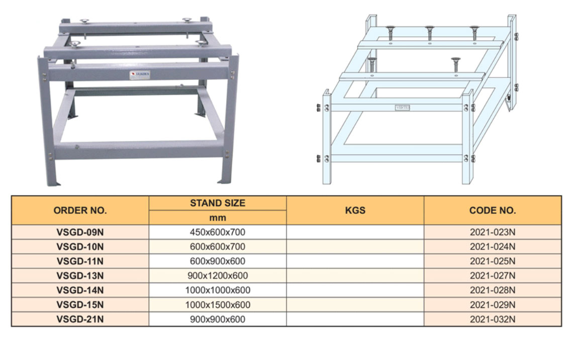 Chân đế bàn máp Granite VERTEX VSGD-09N