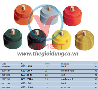 Đầu búa đồng 40mm Gedore GED15B-N