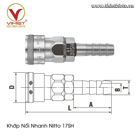 Khớp Nối Nitto 17SH