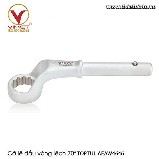 Cờ lê đầu vòng lệch 70° TOPTUL AEAW4646