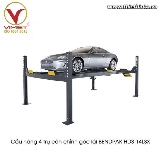 Cầu nâng 4 trụ cân chỉnh góc lái BENDPAK HDS-14LSX
