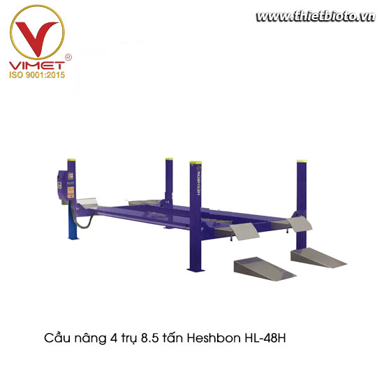 Cầu nâng 4 trụ 8.5 tấn Heshbon HL-48H
