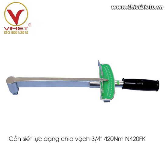 Cần siết lực dạng chia vạch 3/4