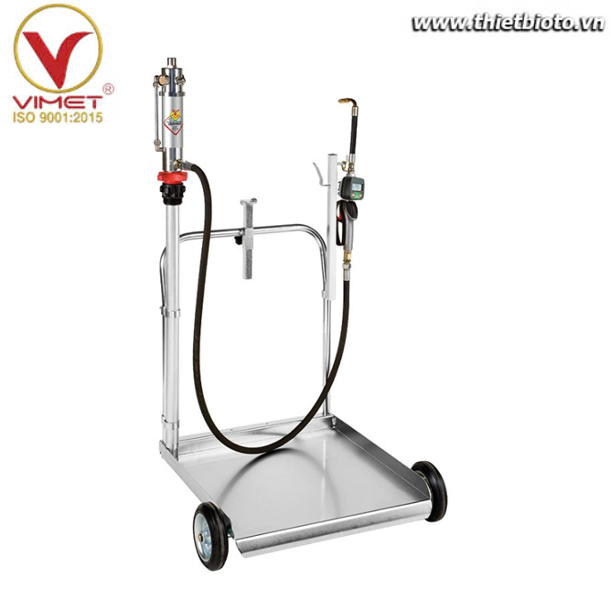 Trụ bơm nhớt di động có đồng hồ đo lưu lượng 20 lít/phút  Raasm 35219